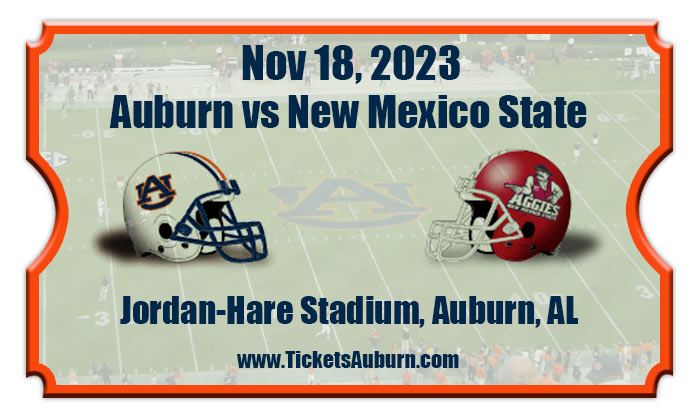 2023 Auburn Vs New Mexico State