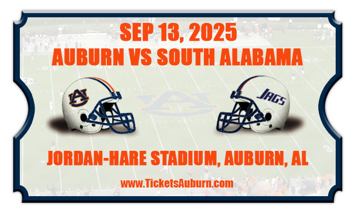 2025 Auburn Vs South Alabama